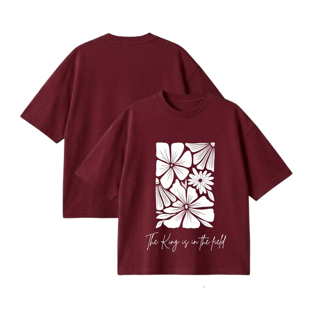 The King is in the field collection - Short Sleeve T-Shirt