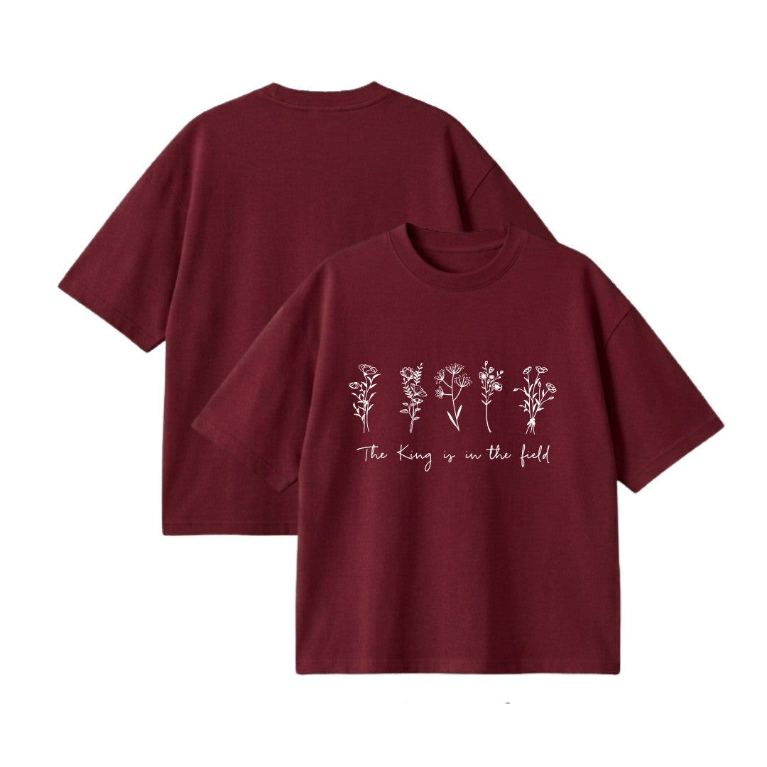 The King is in the field collection - Short Sleeve T-Shirt (No.2)