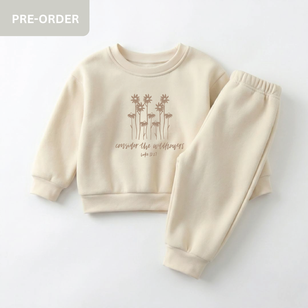 Baby Sweatshirt & Jogger Set - Consider the Wildflowers