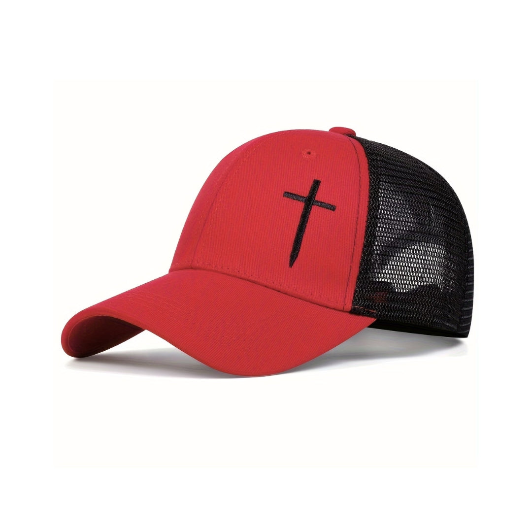 Cross - Embroidered cap