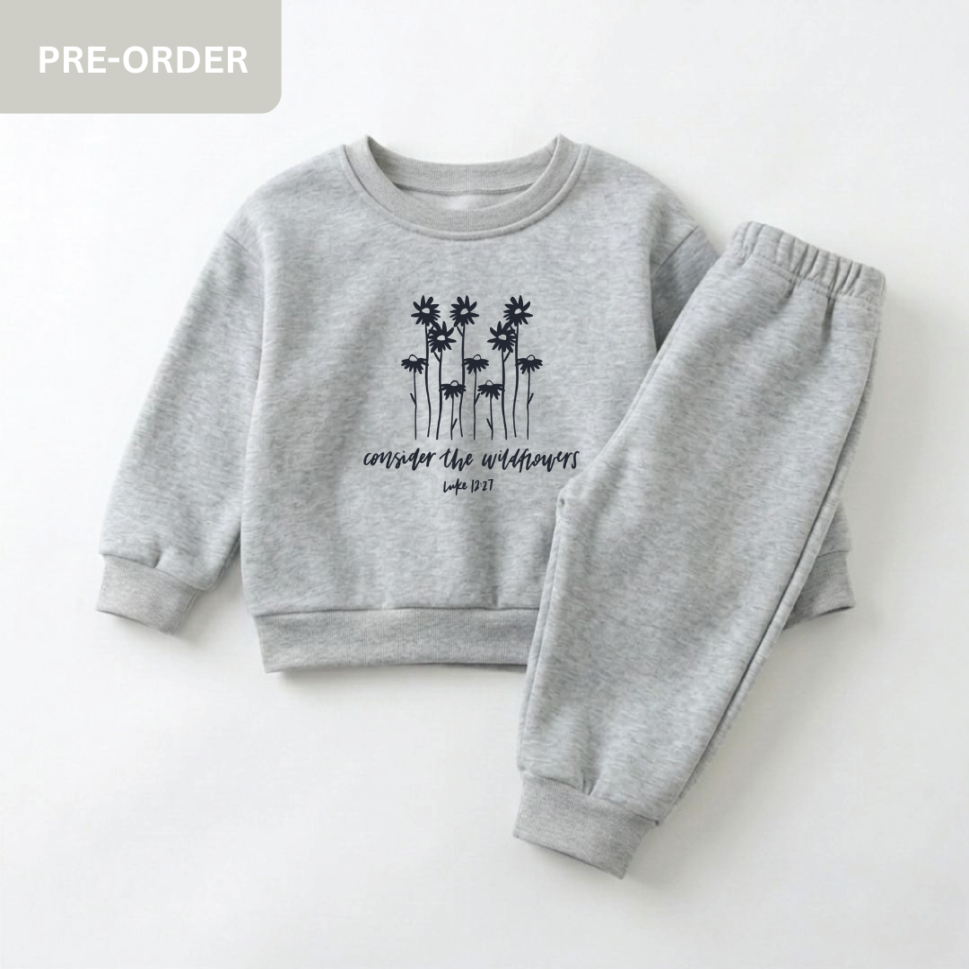 Baby Sweatshirt & Jogger Set - Consider the Wildflowers