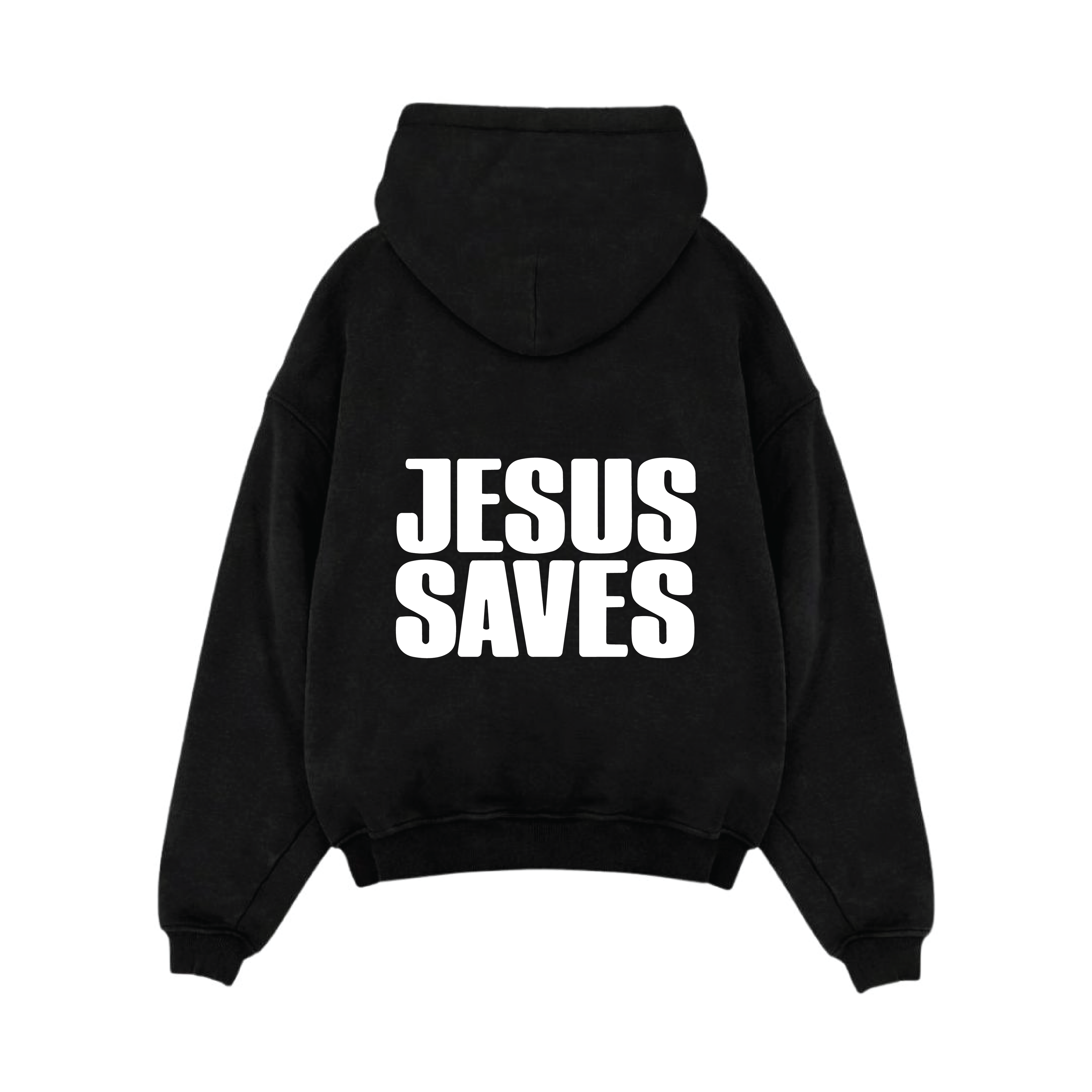 Jesus Saves - Long Sleeve Hoodie